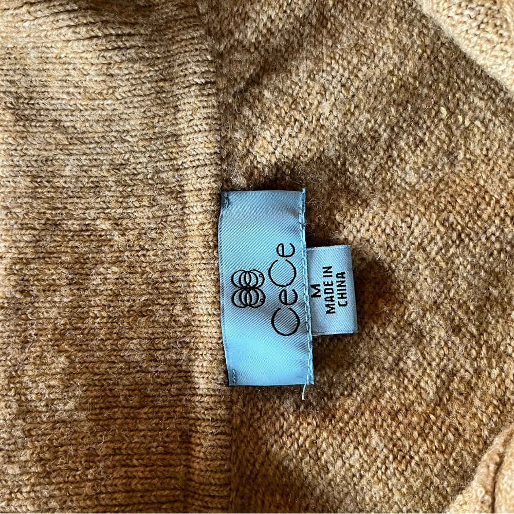 CeCe Tan Knit Sweater - Picture 3 of 7